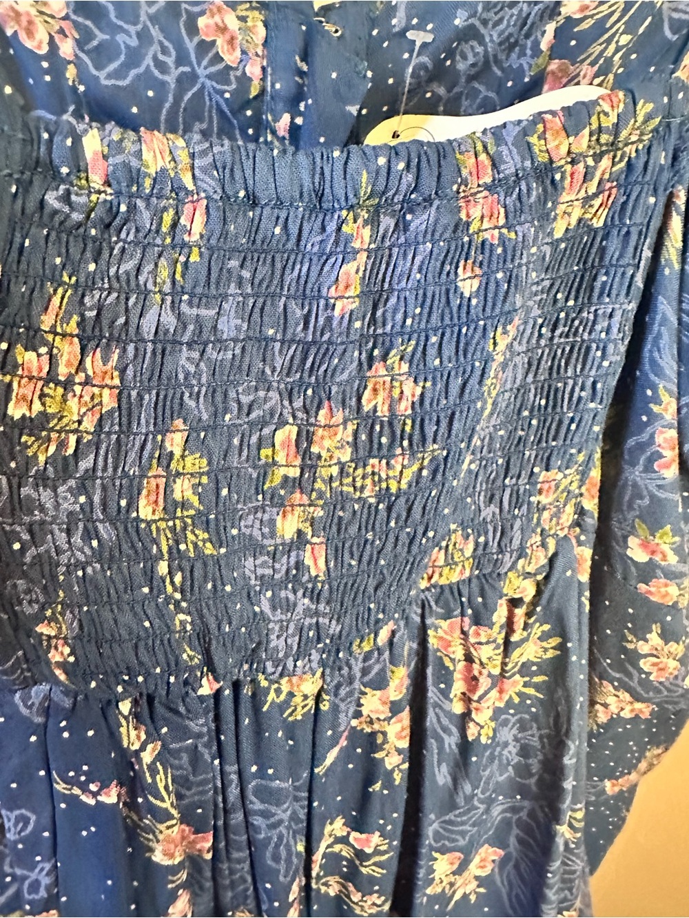 Angie Floral Spaghetti-Strap Sundress in blue Floral Women - Picture 7 of 7